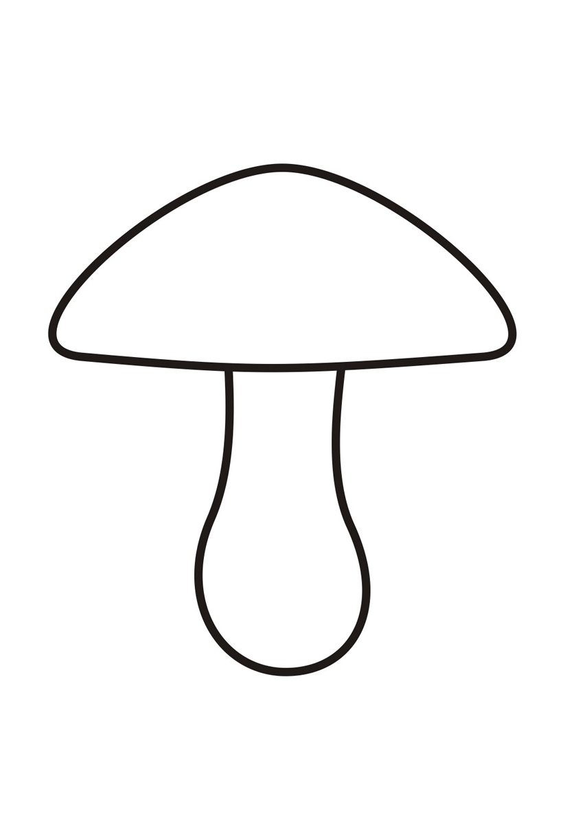 Раскраска гриб моховик