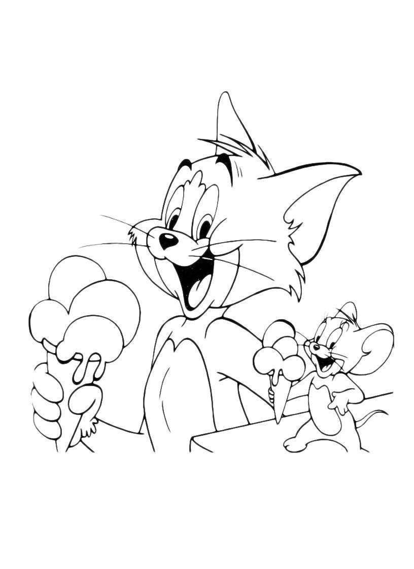 Игра Том И Джерри Раскраска / Tom And Jerry Coloring - играть онлайн бесплатно