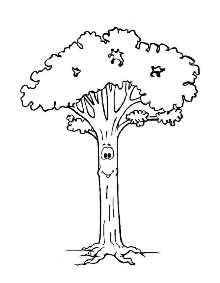 Дерево с лицом 