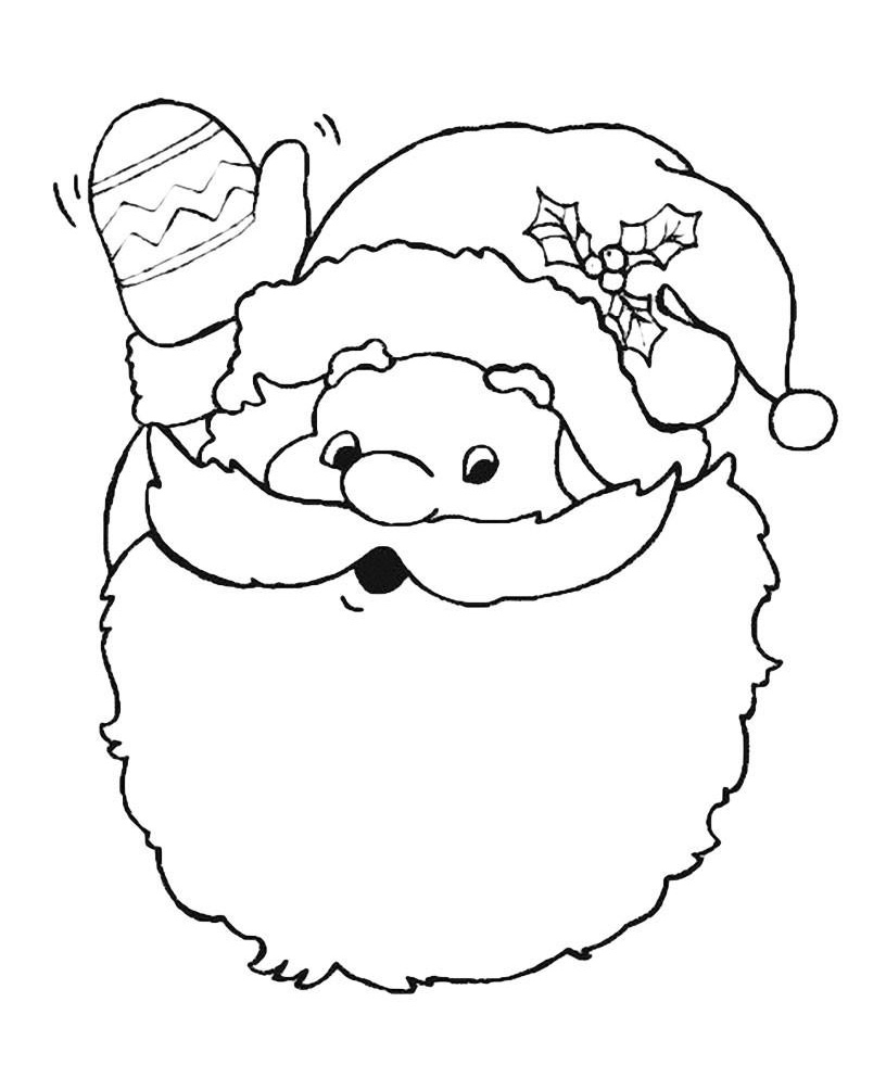 Раскраски Дед Мороз и Снегурочка (30+ раскрасок)