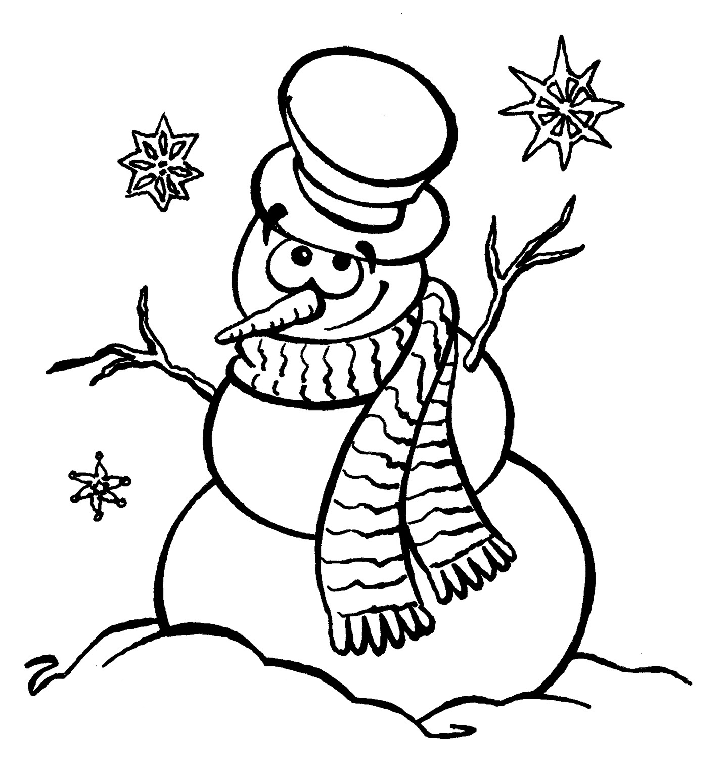 Изображения по запросу Раскраска снеговик