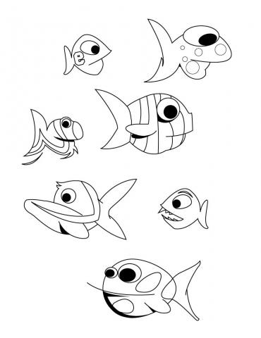 Разные рыбы